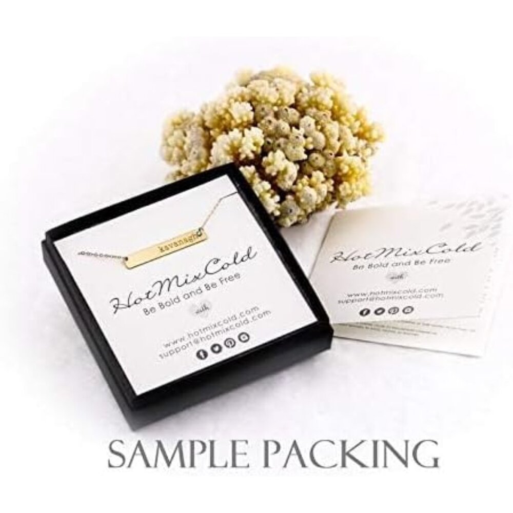 Interlocking Double Circle Necklace 14k Gold Fill… - image 6